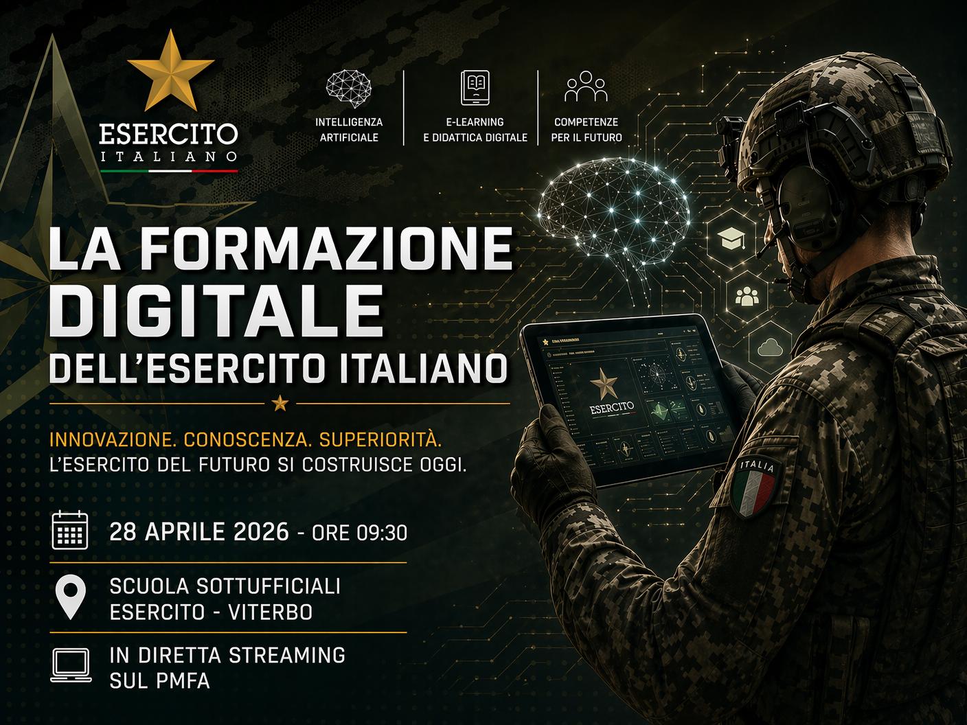 Convegno: "La formazione digitale dell'Esercito Italiano"